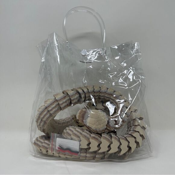 Articulating Snakes 3D Printed 5' Long (60") Rock Color Décor Gift or Education - Picture 7 of 7